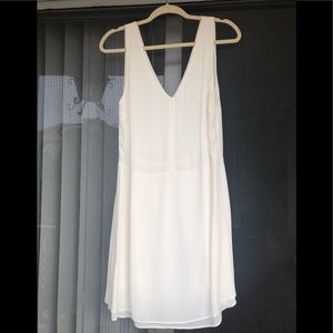 Aritzia Little Moon White Dress Bridal Shower